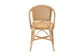 bali & pari Jaylyn Bohemian Natural Rattan Dining Chair FredCo