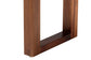 bali & pari Jerilyn Modern Bohemian Two-Tone Navy Blue and Natura Brown Seagrass and Acacia Wood Accent Bench FredCo