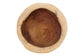 bali & pari Jia Suar Wood End Table - Handcrafted Side Table with Live Edge Round Top and Tapered Legs, Rustic Boho Accent Furniture for Living Room, Bedroom, or Patio FredCo