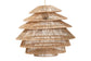 bali & pari Kaede Handwoven Jute Pendant Lampshade - Coastal Boho Ceiling Light Cover with Tiered Design FredCo