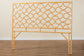 bali & pari Kalcya Bohemian Natural Rattan King Size Standalone Headboard FredCo