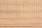 bali & pari Kalimantan Bohemian Light Honey Rattan and Acacia Wood Console Table FredCo