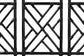 bali & pari Karavo Bohemian Black Natural Rattan King Size Standalone Headboard FredCo