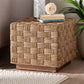 bali & pari Karina Bohemian Natural Seagrass End Table FredCo