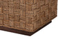 bali & pari Karina Bohemian Natural Seagrass End Table FredCo