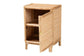 bali & pari Kiara Bohemian Natural Rattan Nightstand FredCo