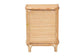 bali & pari Kiara Bohemian Natural Rattan Nightstand FredCo