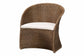 bali & pari Kintamani Bohemian Greywashed Rattan Accent Chair FredCo