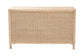 bali & pari Lanica Japandi Sun-Bleached Braided Rattan 6-Drawer Dresser FredCo