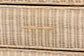 bali & pari Lanica Japandi Sun-Bleached Braided Rattan Queen Size 4-Piece Bedroom Set FredCo
