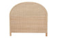 bali & pari Lanica Japandi Sun Bleached Rattan Queen Size Standalone Headboard FredCo