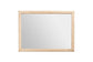 bali & pari Lanica Japandi Sun Bleached Rattan Wall Mirror FredCo
