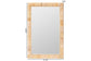 bali & pari Lankston Bohemian Natural Rattan Rectangle Accent Wall Mirror FredCo