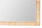 bali & pari Lankston Bohemian Natural Rattan Square Accent Wall Mirror FredCo