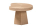 Bali & Pari Lenka Natural Jute Round Coffee Table – Handwoven Textured Cocktail Table with Sculptural Base FredCo