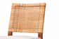Bali & Pari Lesia Natural Rattan Counter Stool with Cushion – Handwoven Wicker & Mahogany Frame, Coastal Kitchen Bar Seating FredCo