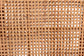 Bali & Pari Lesia Natural Rattan Counter Stool with Cushion – Handwoven Wicker & Mahogany Frame, Coastal Kitchen Bar Seating FredCo