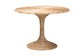 Round wicker dining table with pedestal base, FredCo International home furniture
