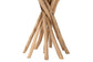 bali & pari Liberte Natural Teak Wood End Table FredCo