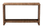 bali & pari Liza Bohemian Natural Seagrass Console Table FredCo