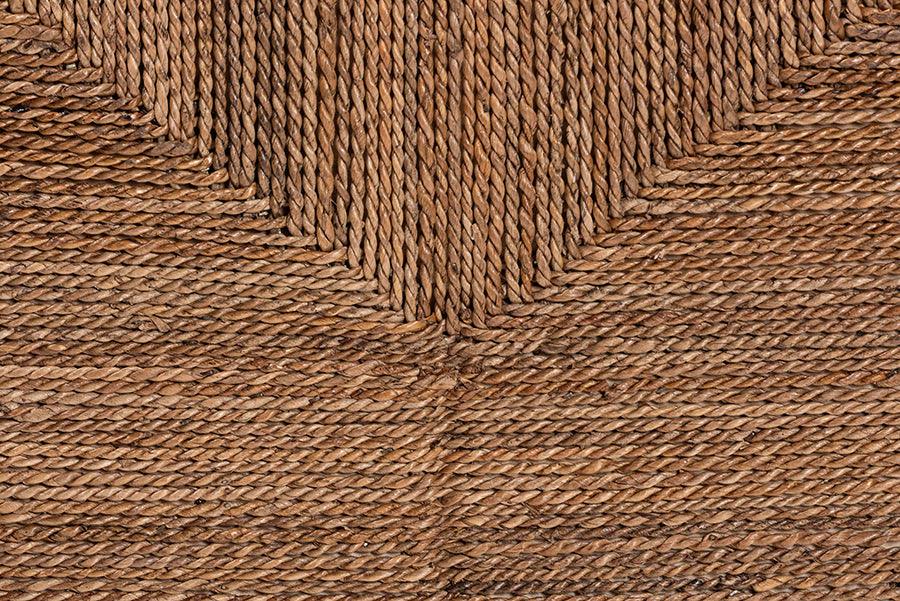 bali & pari Liza Bohemian Natural Seagrass End Table FredCo