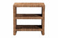 bali & pari Liza Bohemian Natural Seagrass End Table FredCo