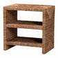 bali & pari Liza Bohemian Natural Seagrass End Table FredCo