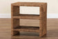 bali & pari Liza Bohemian Natural Seagrass End Table FredCo