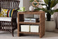 bali & pari Liza Bohemian Natural Seagrass End Table FredCo