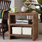bali & pari Liza Bohemian Natural Seagrass End Table FredCo