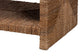 bali & pari Liza Rectangle Seagrass Coffee Table - Handwoven Natural Fiber Frame with Open Shelf, Coastal Boho Furniture for Living Room or Lounge FredCo
