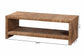 bali & pari Liza Rectangle Seagrass Coffee Table - Handwoven Natural Fiber Frame with Open Shelf, Coastal Boho Furniture for Living Room or Lounge FredCo