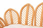 bali & pari Loften Bohemian Light Honey Rattan Daybed FredCo