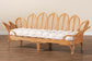 bali & pari Loften Bohemian Light Honey Rattan Daybed FredCo
