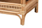 bali & pari Lombok Modern Bohemian Natural Rattan Coffee Table FredCo