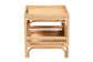 bali & pari Lombok Modern Bohemian Natural Rattan End Table FredCo