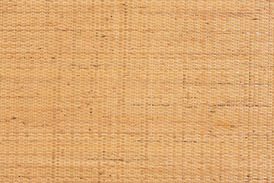 bali & pari Louis Modern Bohemian Natural Brown Rattan Coffee Table FredCo