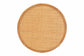bali & pari Louis Modern Bohemian Natural Brown Rattan Coffee Table FredCo