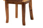 bali & pari Luan Suar Wood 7-Piece Dining Set - Handcrafted Rectangular Solid Wood Table and 6 Mosaic Backrest Chairs, Rustic Modern Kitchen or Dining Room Seating FredCo