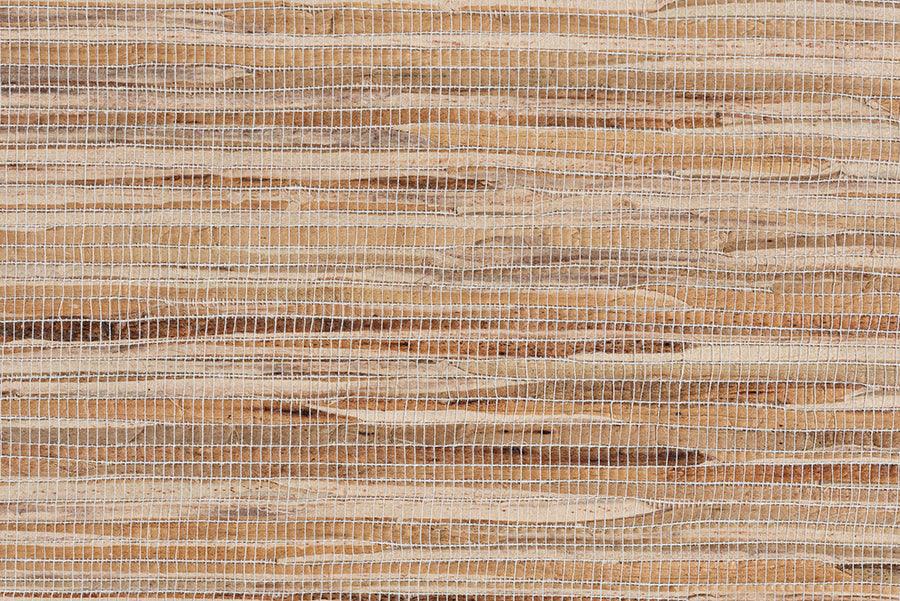 bali & pari Lucy Bohemian Woven Grasscloth Bookshelf FredCo