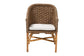 bali & pari Luis Bohemian Natural Seagrass and Rattan Arm Chair FredCo