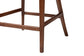 bali & pari Lumajang Bohemian Light Honey Rattan and Wood Bar Stool FredCo