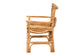 bali & pari Mamba Bohemian Natural Rattan Arm Chair FredCo