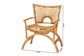 bali & pari Mamba Bohemian Natural Rattan Arm Chair FredCo