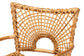 bali & pari Mamba Bohemian Natural Rattan Arm Chair FredCo