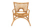 bali & pari Mamba Bohemian Natural Rattan Arm Chair FredCo