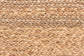 bali & pari Marella Modern Bohemian Natural Brown Seagrass Accent Footstool FredCo