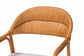 bali & pari Marisa Bohemian Light Honey Rattan Arm Chair FredCo
