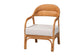 bali & pari Marisa Bohemian Light Honey Rattan Arm Chair FredCo