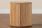 bali & pari Milagra Modern Bohemian Natural Rattan Coffee Table FredCo
